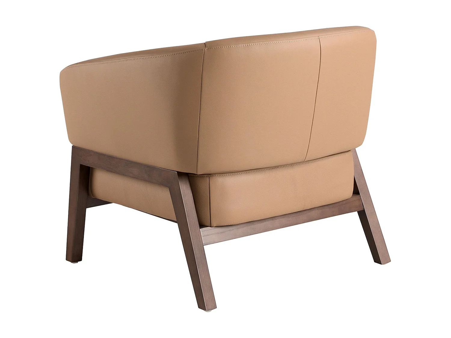 Fauteuil en cuir marron 5189 ANGEL CERDA
