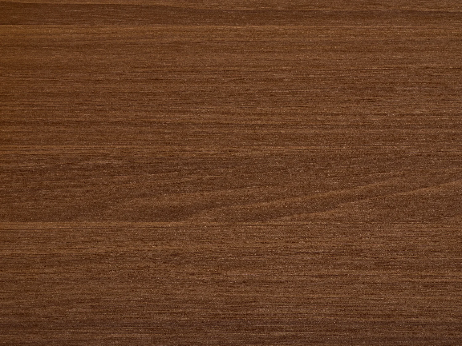 Table à manger extensible 6 à 10 personnes en MDF et métal - Naturel foncé et noir - CATONAV