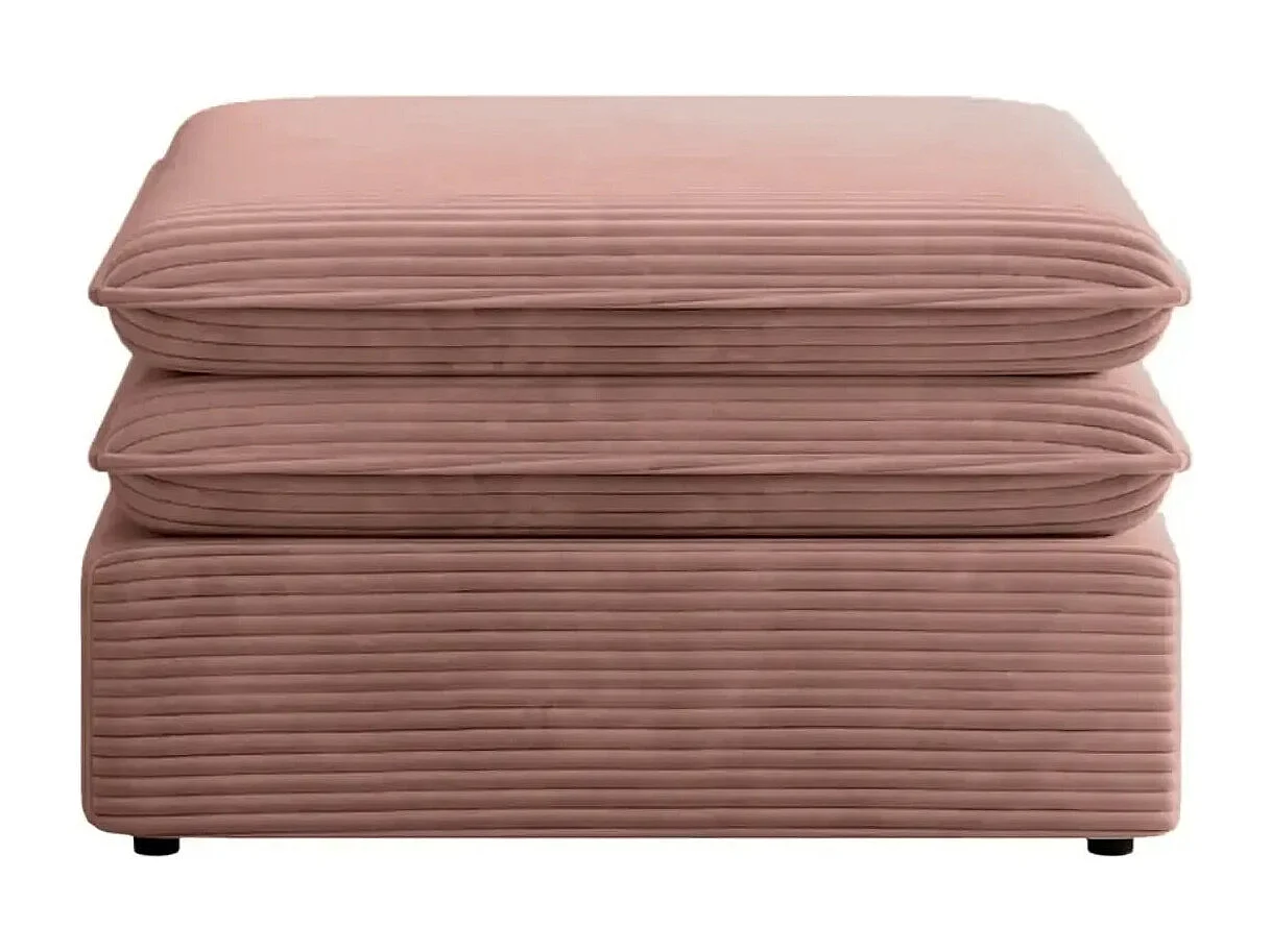 OSCAR POUF - Pouf velours cotelé - Rose