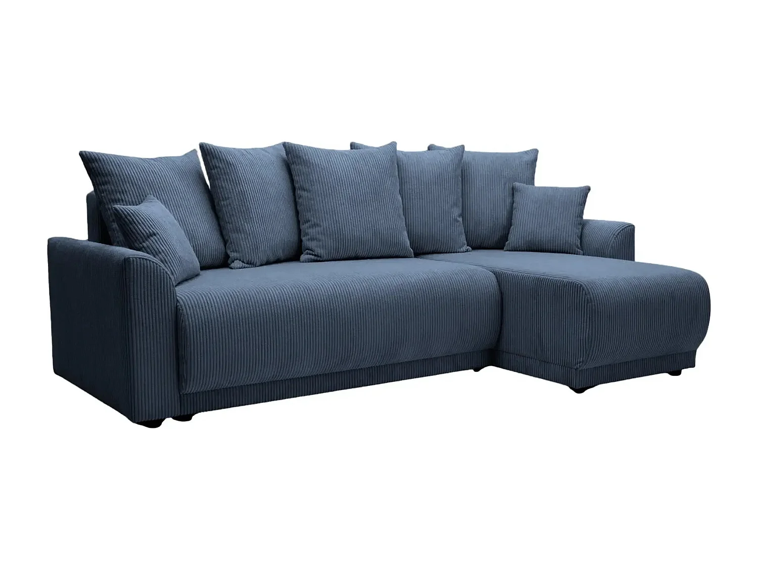 RIO - Canapé d'angle - Bleu
