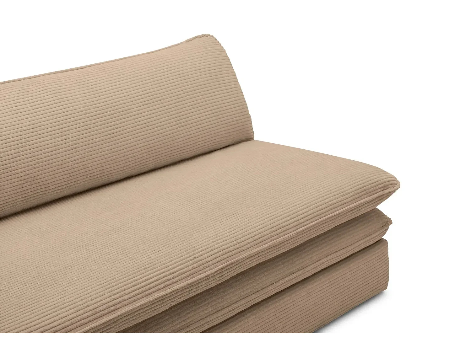 OSCAR MINI - Canapé droit - Café