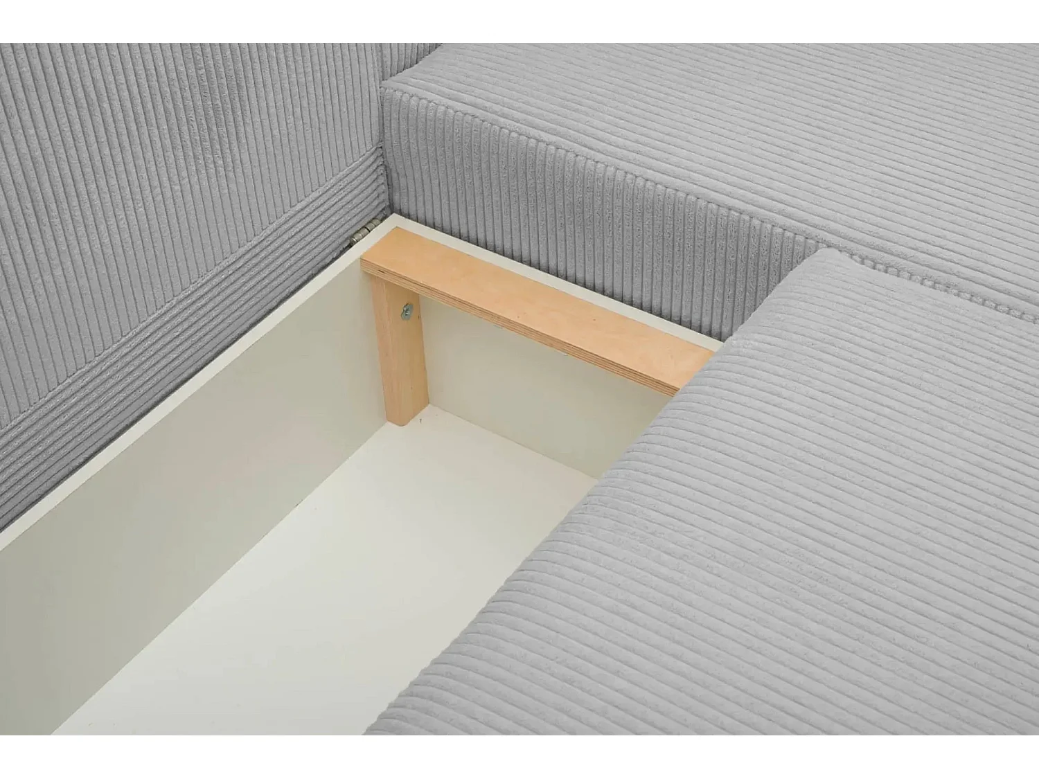 RIO - Canapé d'angle - Gris Clair