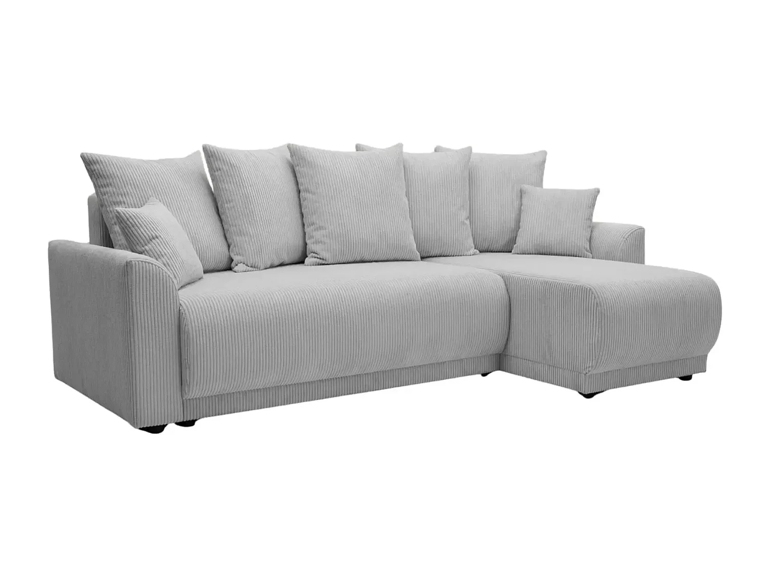 RIO - Canapé d'angle - Gris Clair