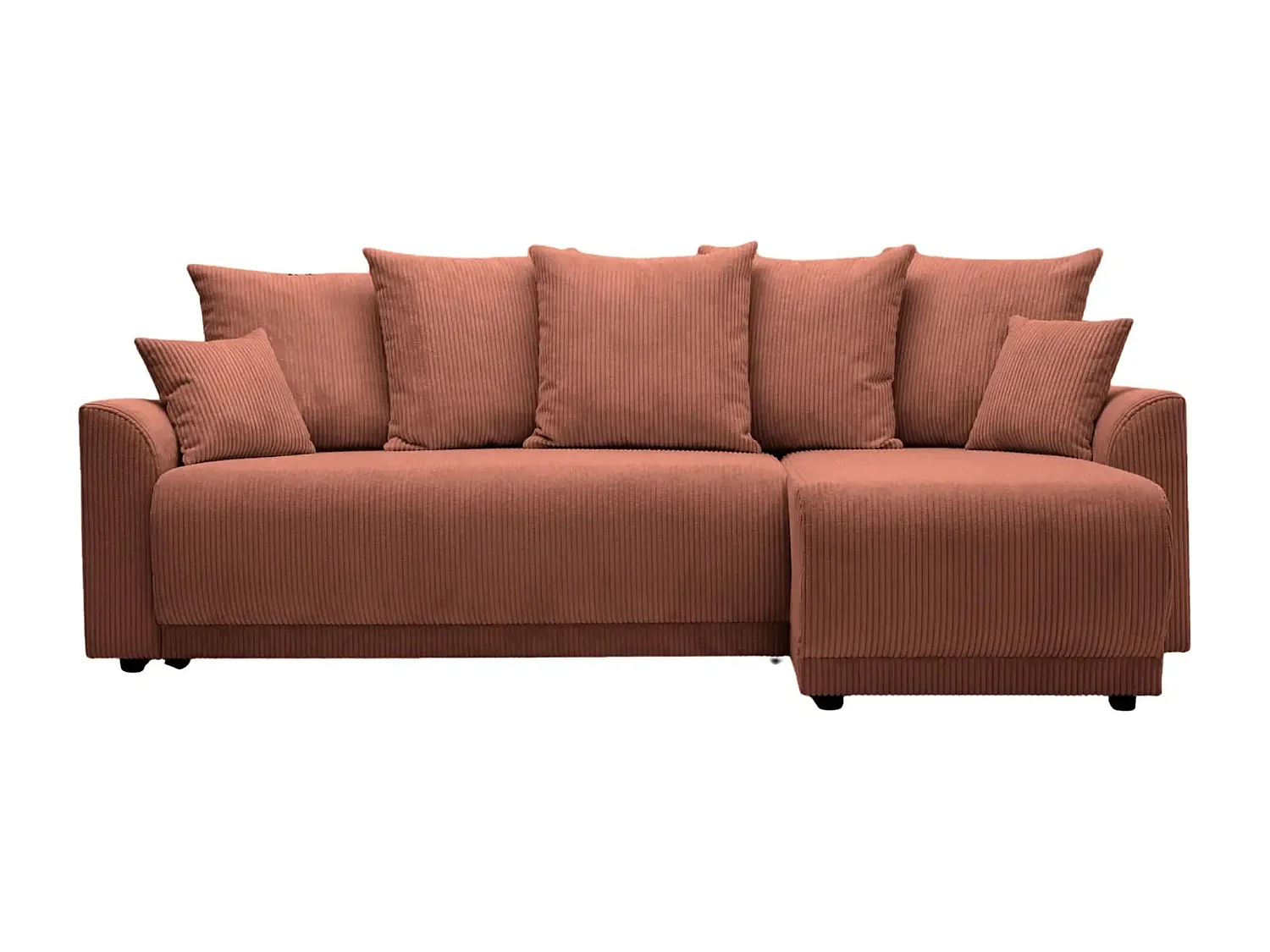 RIO - Canapé d'angle - Terracotta