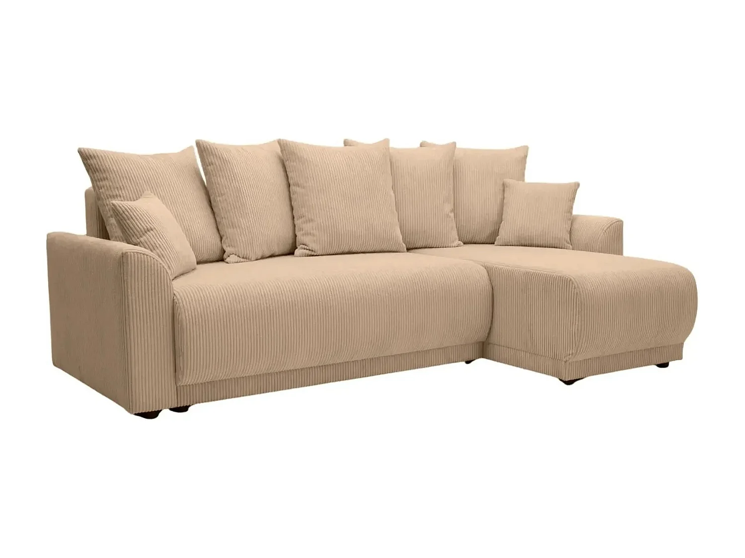 RIO - Canapé d'angle 3 places - Café