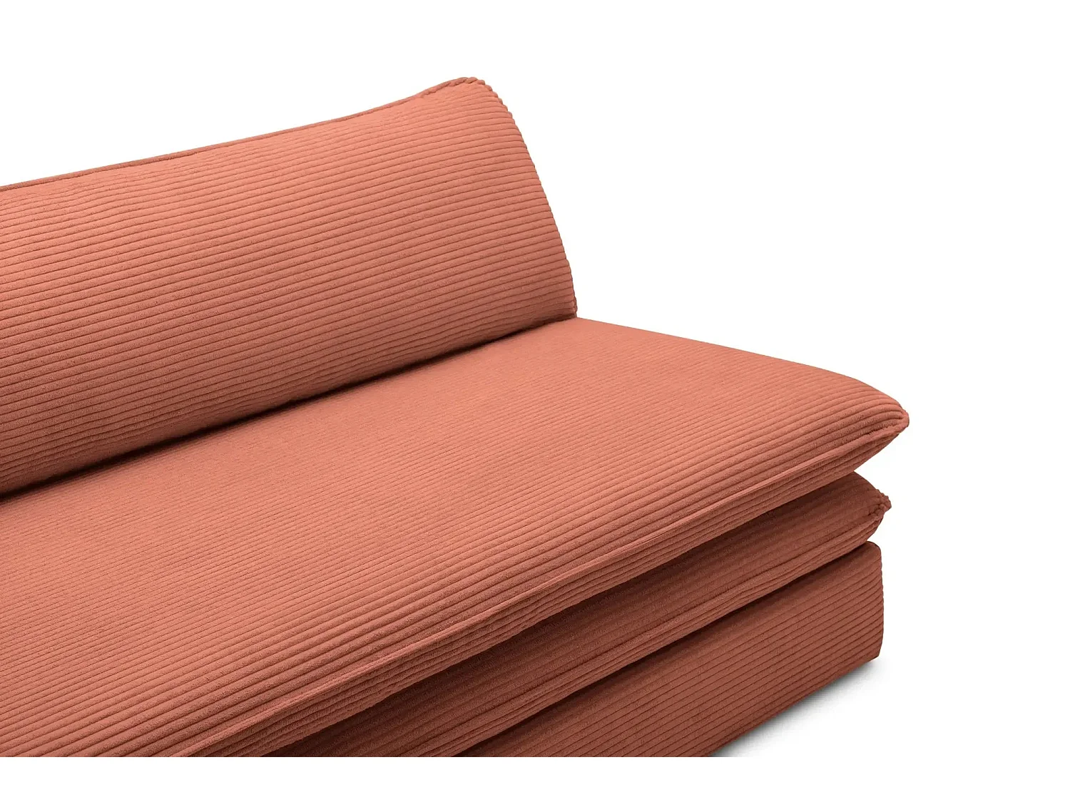 OSCAR MINI - Canapé droit - Terracotta