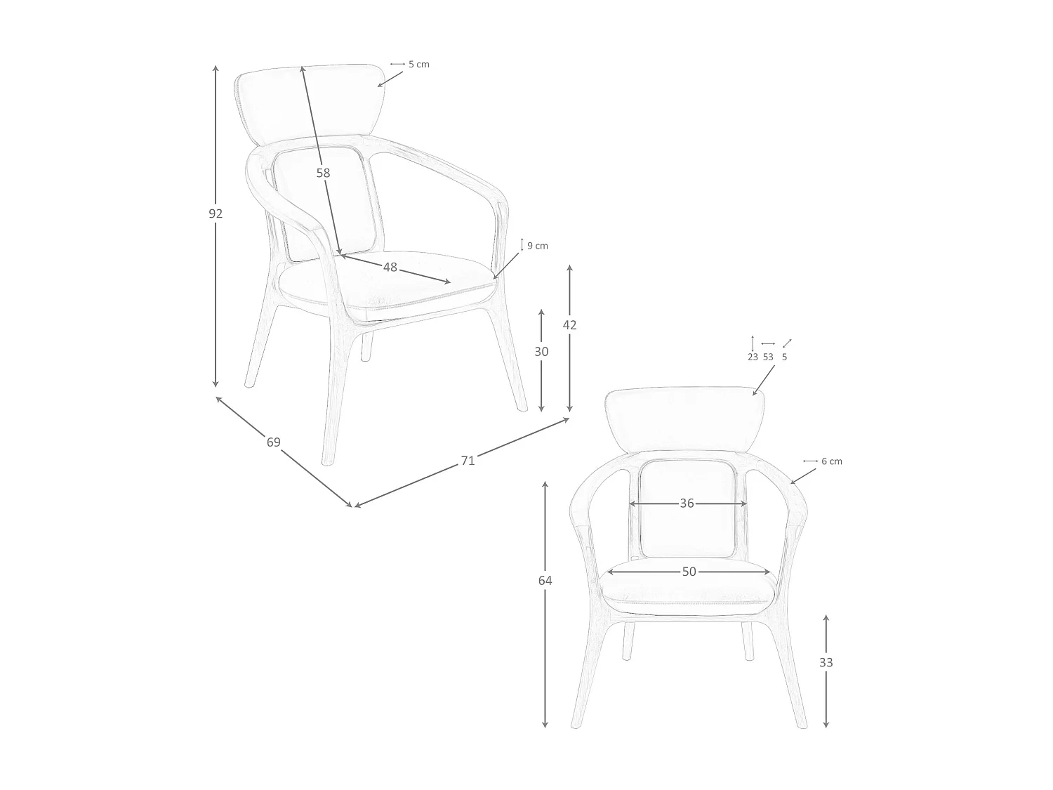 Poltrona in similpelle verde scuro 5180 ANGEL CERDA
