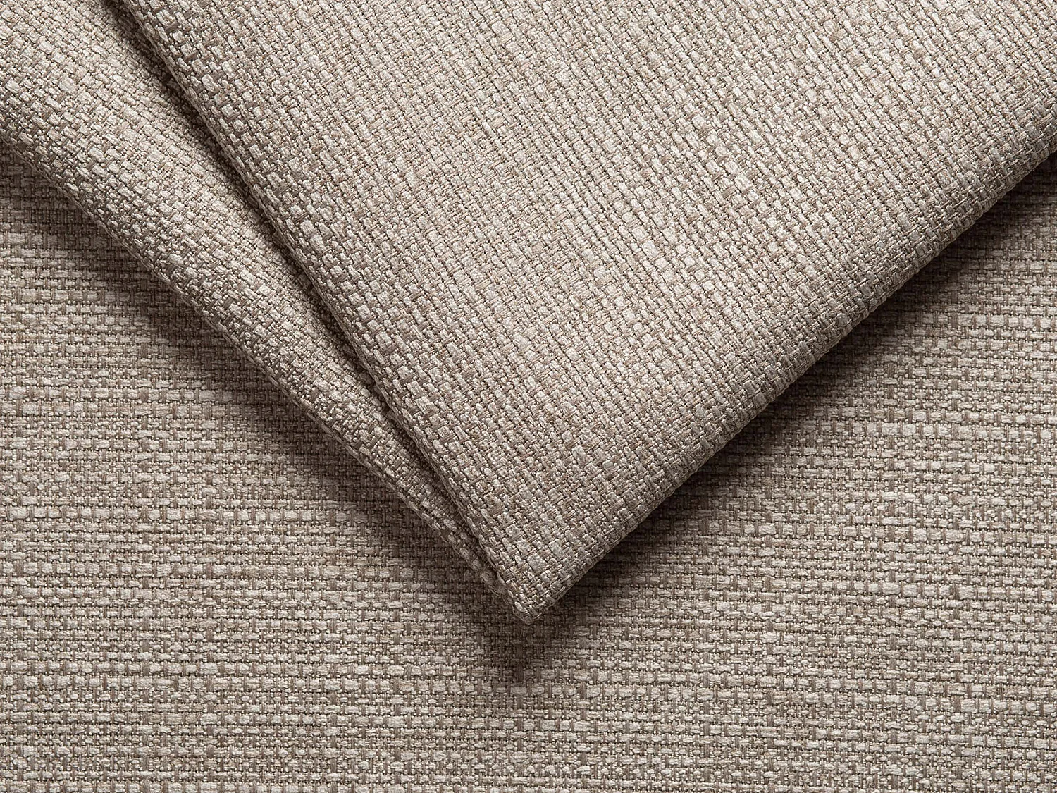 Fauteuil convertible express en tissu beige - Couchage 70 cm - Matelas 18 cm VIZIR