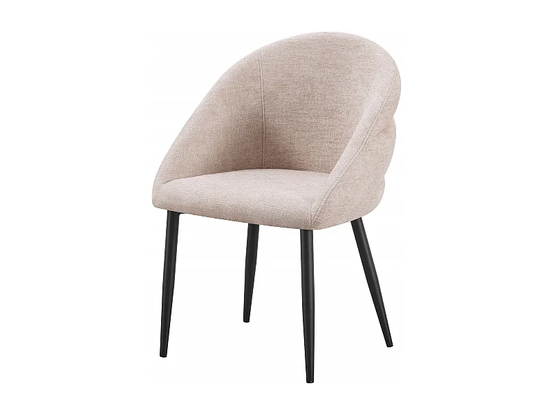 Chaise LUSSO beige contemporaine