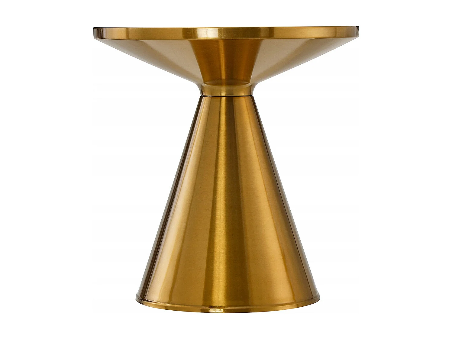 Table Basse Moderne SETI Blanc/Or