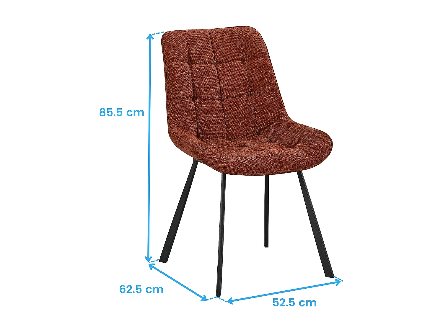 Pack 4 Sillas de Comedor Nami, Sillas de Salón