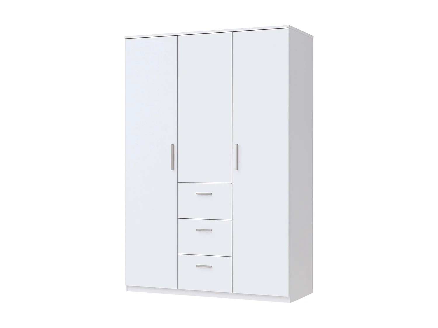 Armario hab. dormitorio blanco brillo 200x120x52 cm