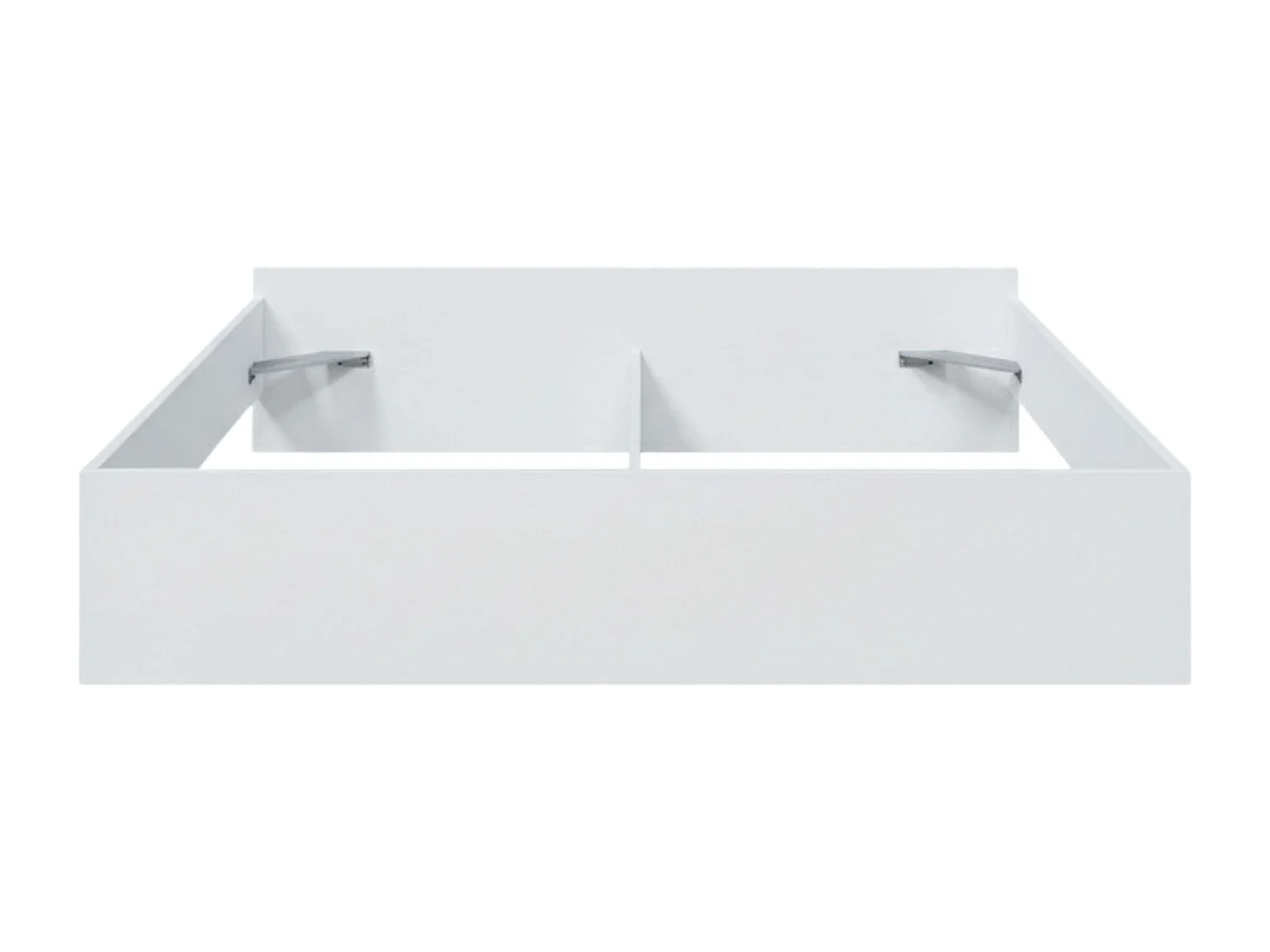 Cama Matrimonio Ethna Blanco Artik, Estilo Moderno, 166x39x196 cm