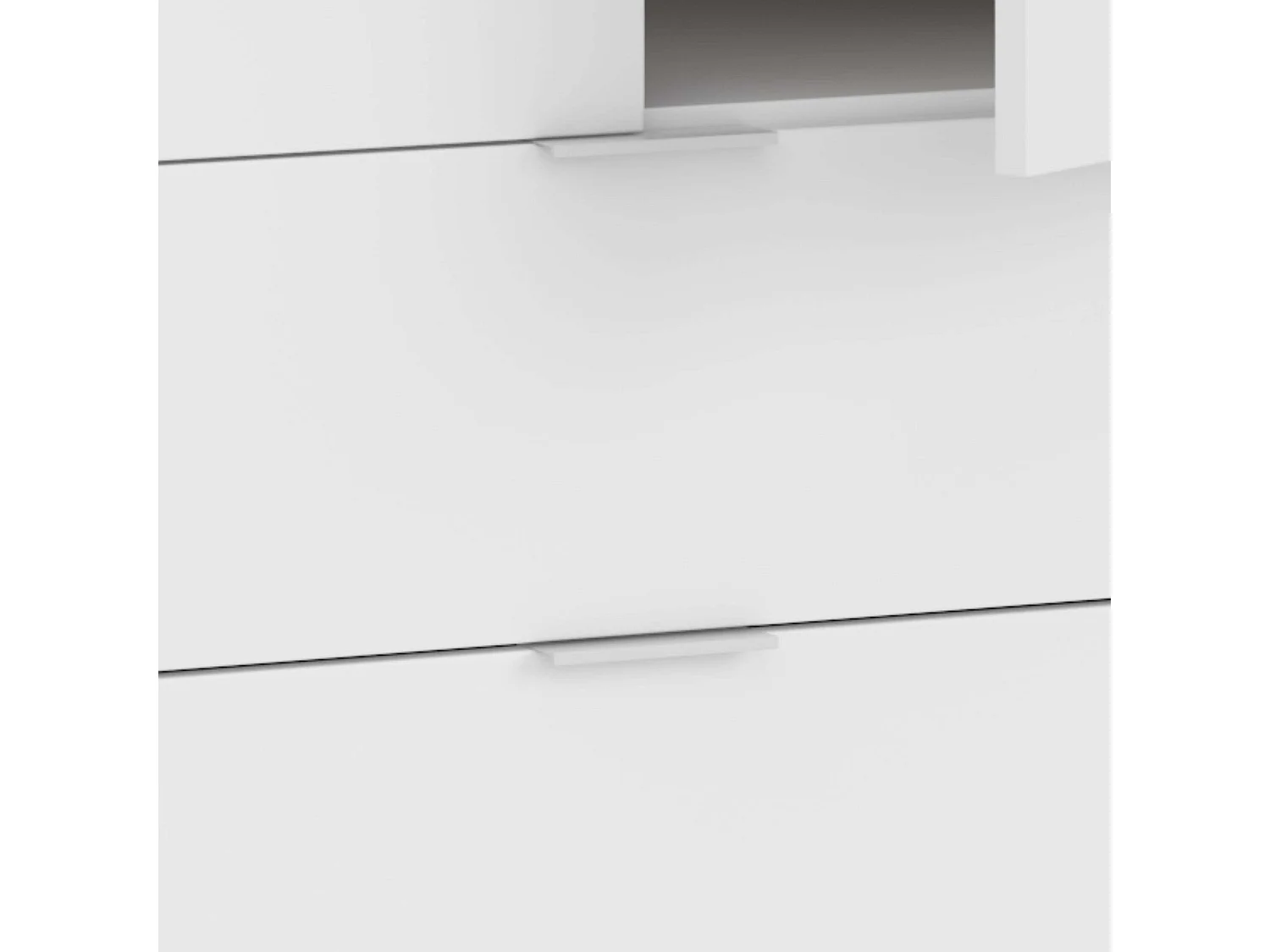 Guarda-Roupa Infantil/Adolescente Luca 2 Portas 2 Gavetas Carvalho Canadense e Branco Fosco 180x82x52 cm