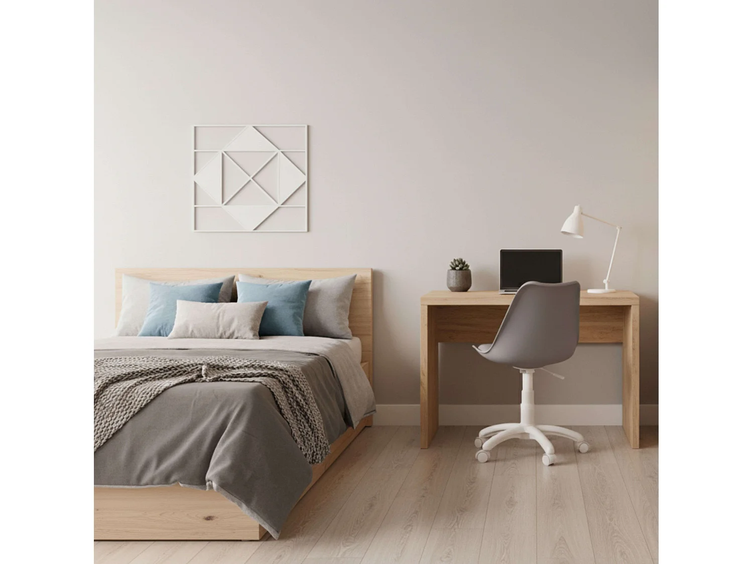 Cadeira de secretária Lina Gris oscuro