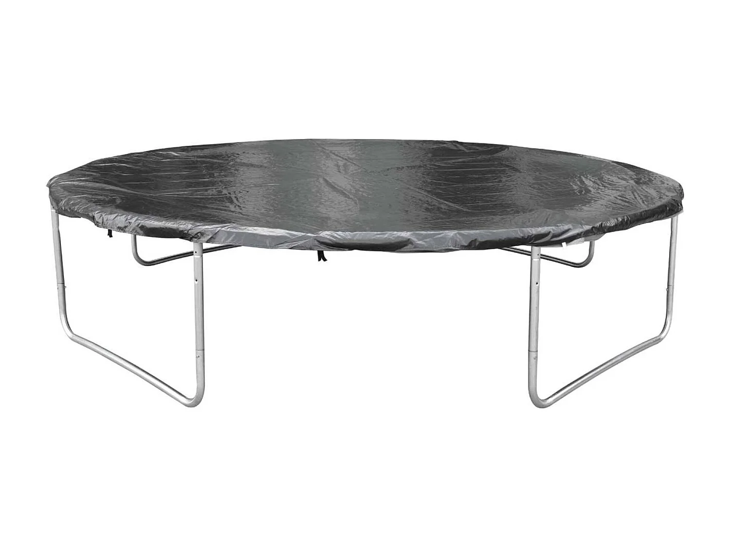 Trampoline 430cm gris avec filet de protection.  échelle. bâche. filet pour chaussures. kit d'ancrage - Vénus XXL- Trampoline de jardin 430 cm 4m| Qualité