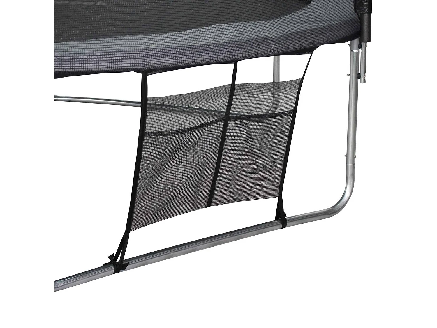 Trampoline 430cm gris avec filet de protection.  échelle. bâche. filet pour chaussures. kit d'ancrage - Vénus XXL- Trampoline de jardin 430 cm 4m| Qualité