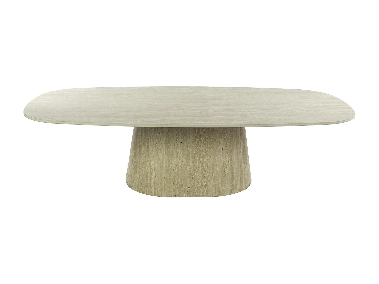 Table basse céramique effet travertin ASCOLI