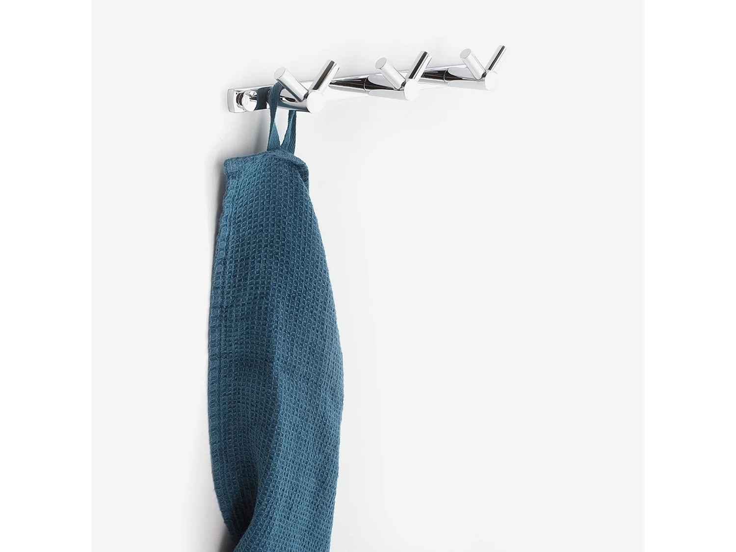 Patère salle de bain 3 têtes inox brillant - Vito - BATHBAZAAR