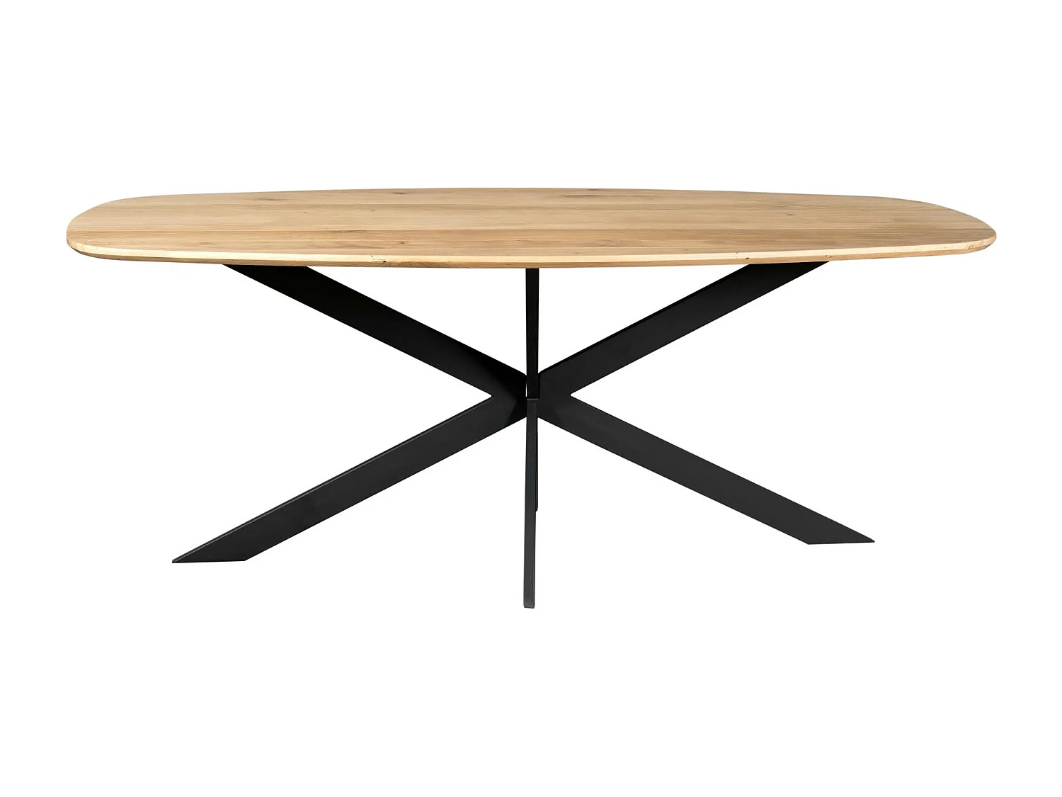 Table en bois à bords arrondis 280 cm LEXTON