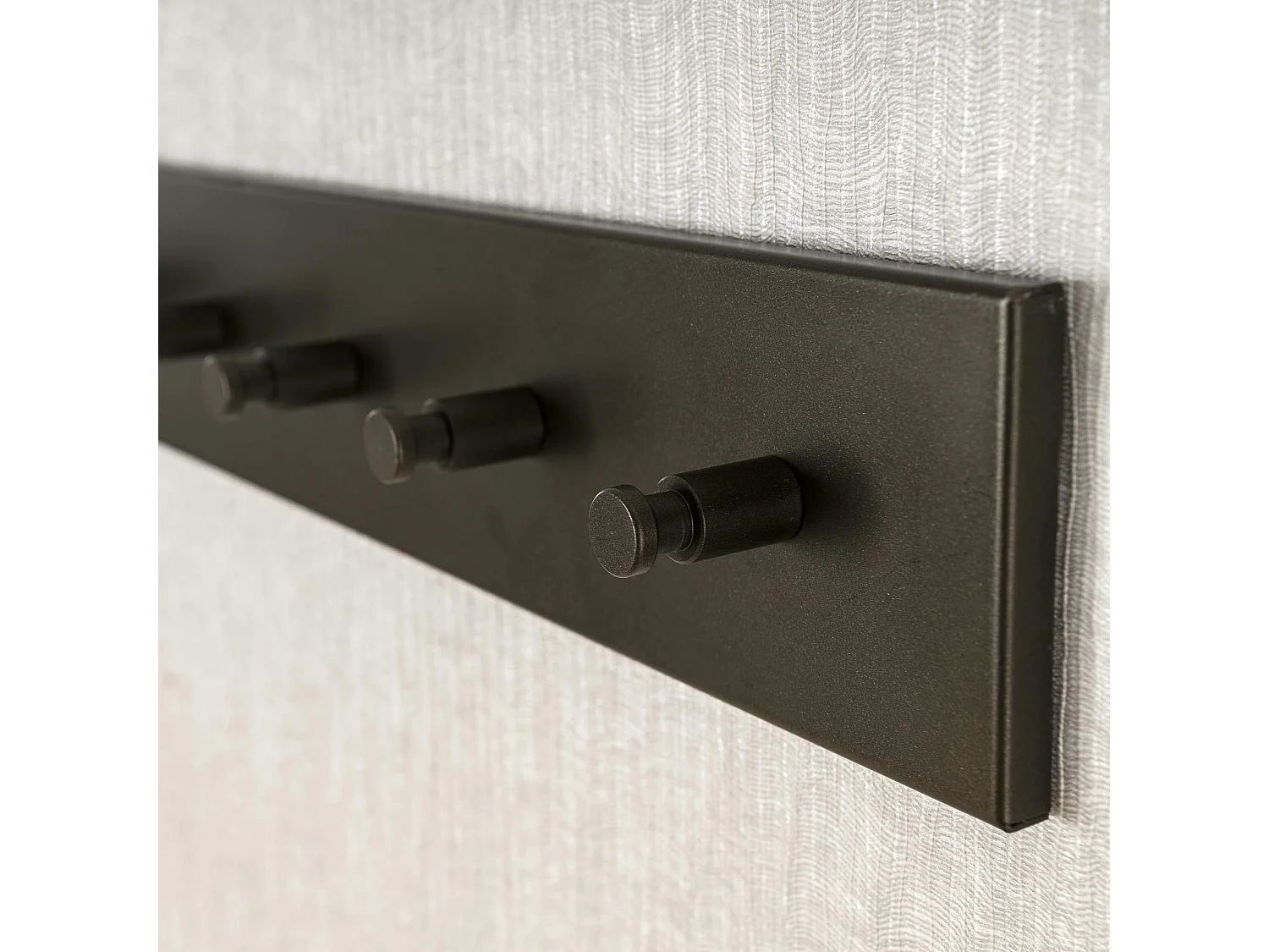 Portemanteau mural 8 crochets métal finition bronze RALF