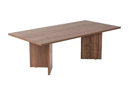 Table basse rectangulaire effet Noyer 119 cm - Taona