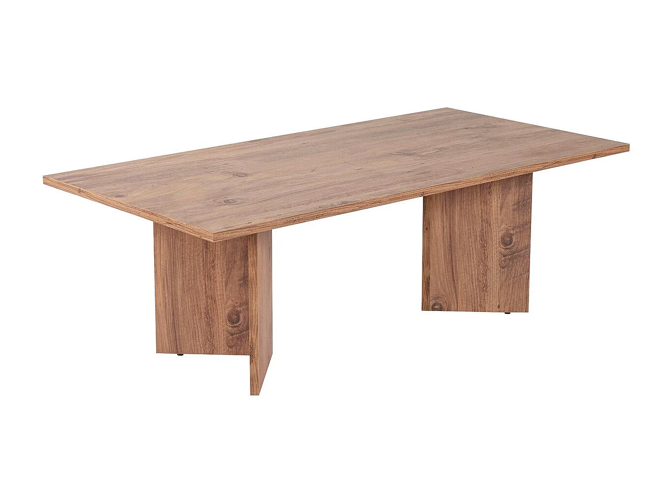 Table basse rectangulaire effet Bois 119 cm - Taona