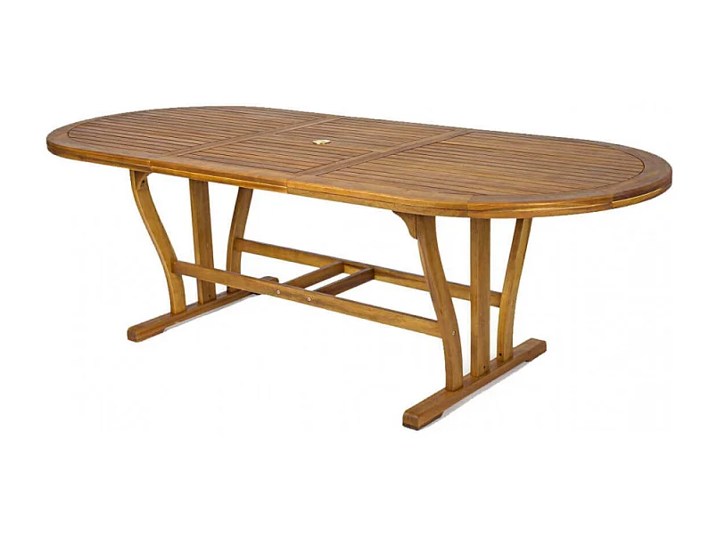 TAVOLO OVALE 180/240 X 100 DOUBLE
