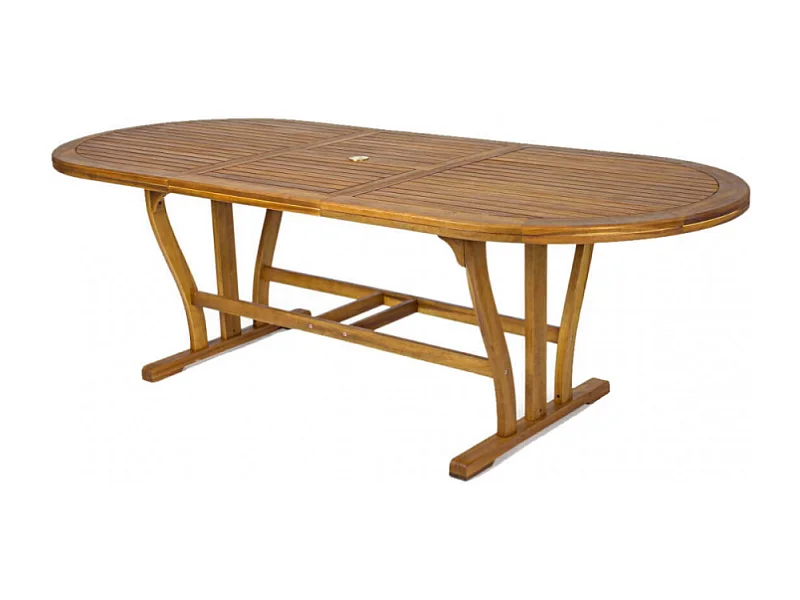 TAVOLO OVALE 180/240 X 100 DOUBLE