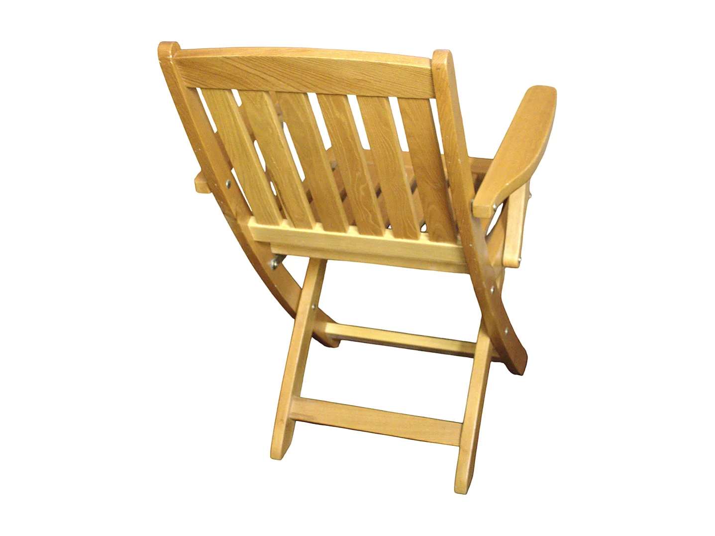 Sedia da esterno in legno massello castagno