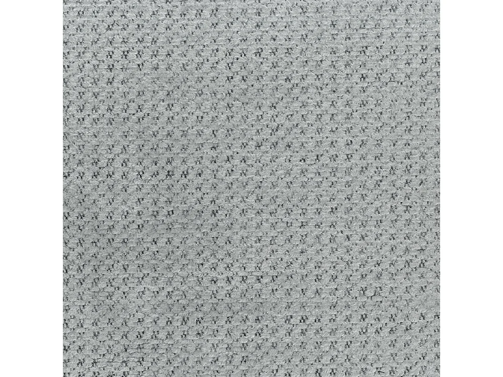 Canapé d'angle convertible avec coffre de rangement Ariel L, Chenille, tissu Artico, Ciment, côté droit