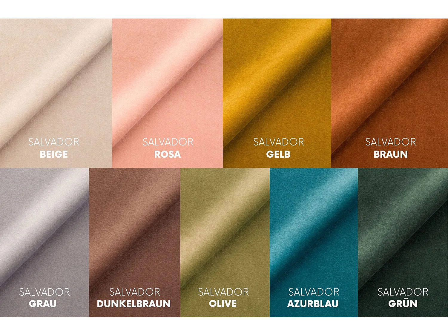 L-vormige hoekbank GRAND Round, stof Salvador, beige, links