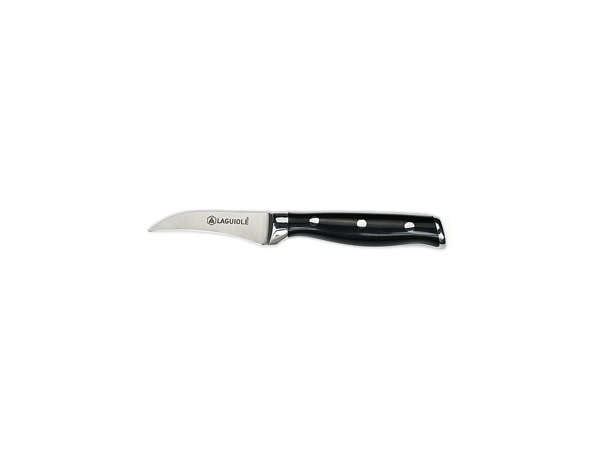 Couteau bec d'oiseau noir 18cm - "Essentials"