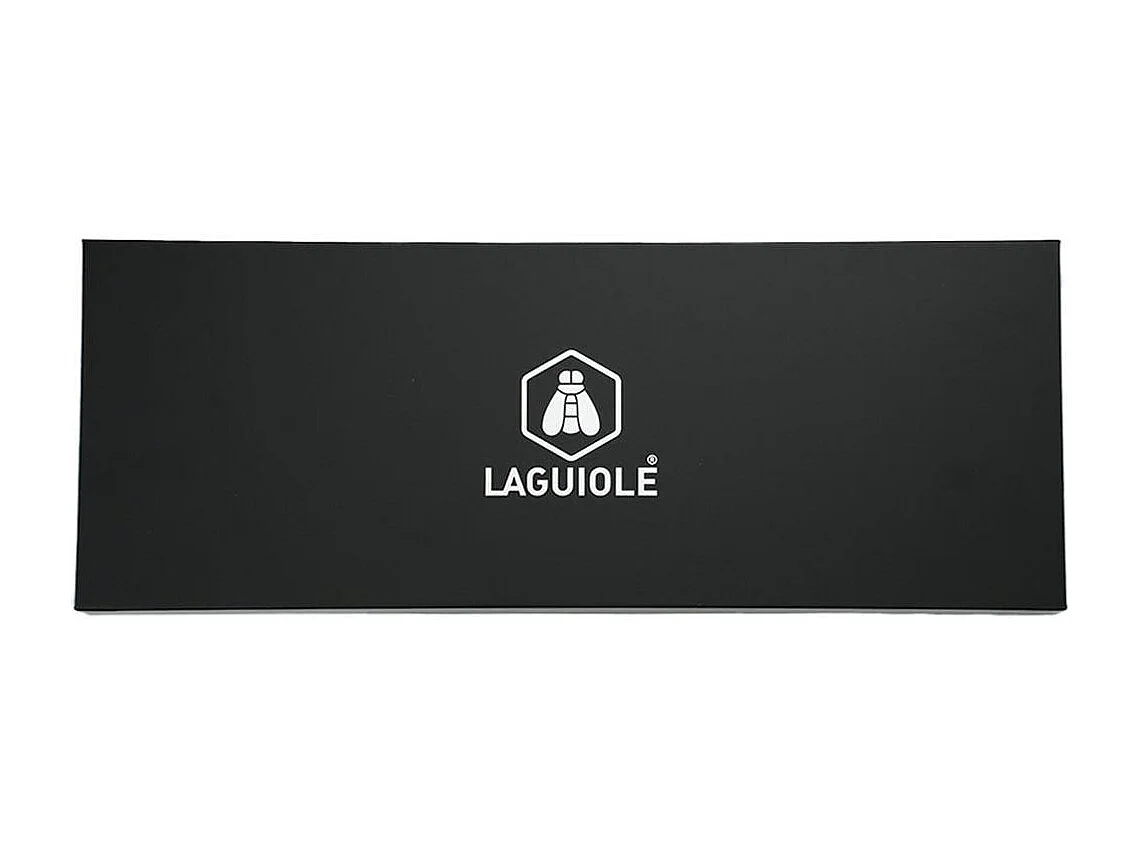 Couteau santoku noir 32cm avec étui - "Sen"