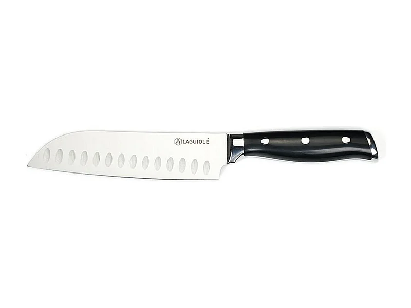 Couteau santoku noir 32cm - "Essentials"