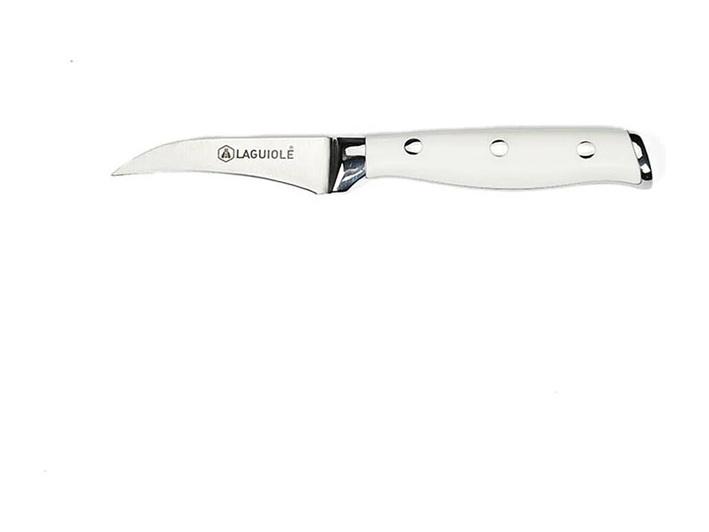 Couteau bec d'oiseau blanc 18cm - "Elégance"