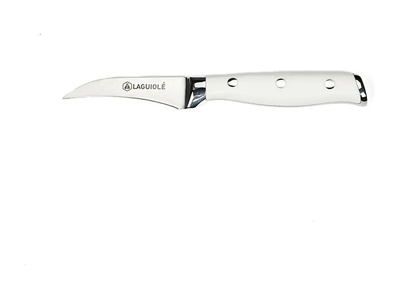 Couteau bec d'oiseau blanc 18cm - "Elégance"