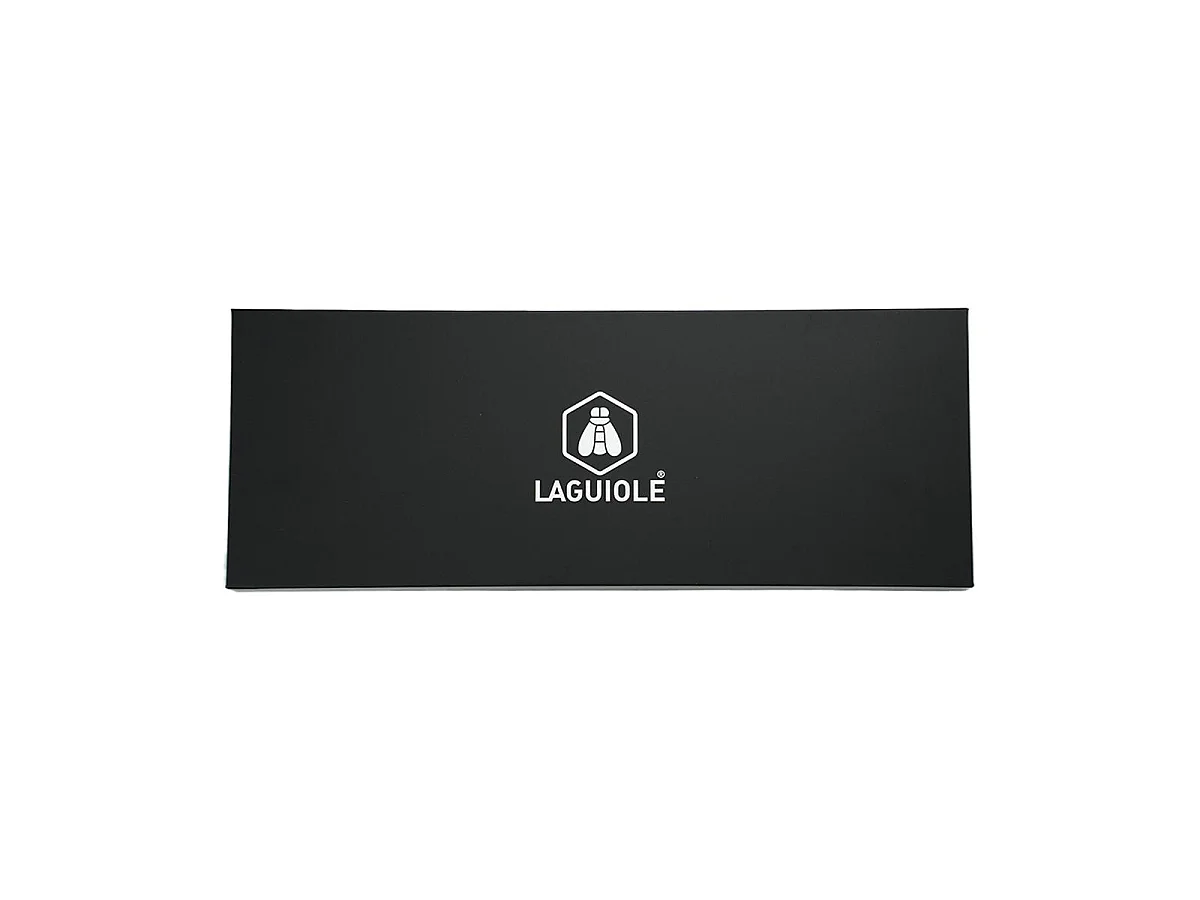 Couteau santoku noir damas 32cm avec étui - "Core"
