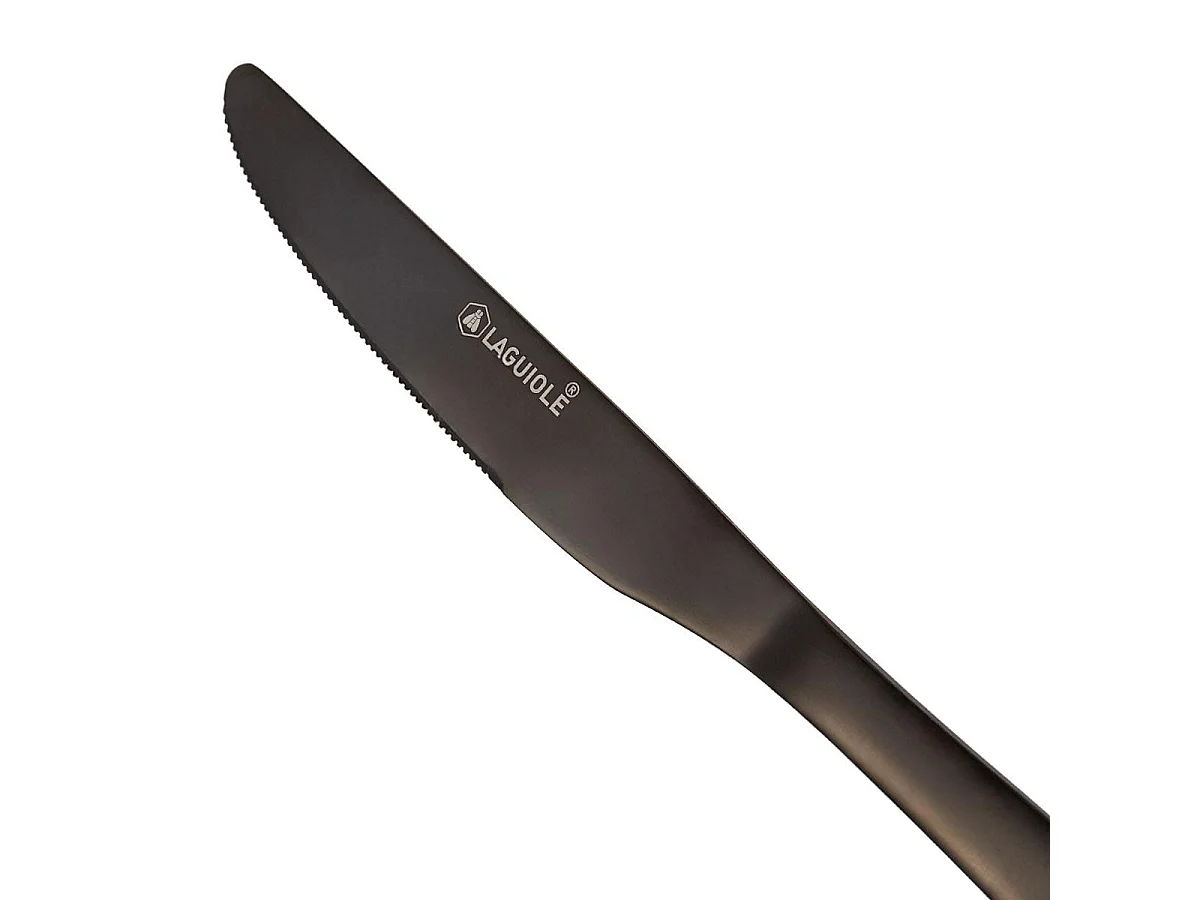 Ménagère 24 pièces - "Elora noir"