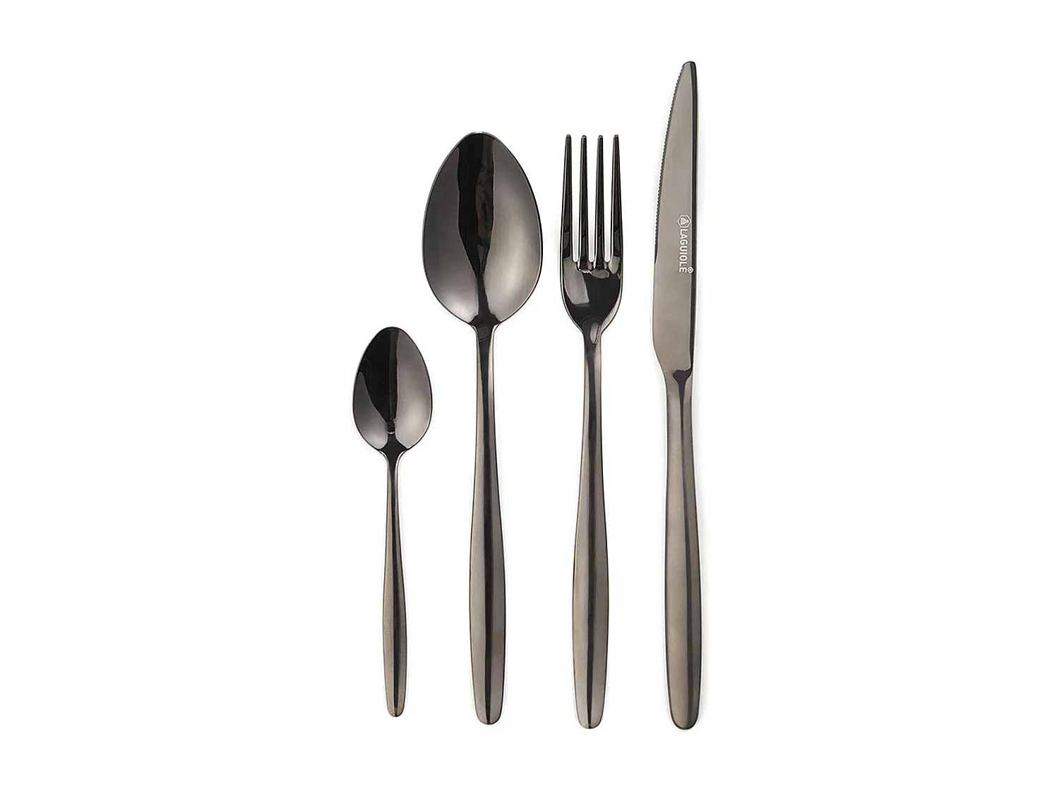 Ménagère 24 pièces - "Cléa noir"