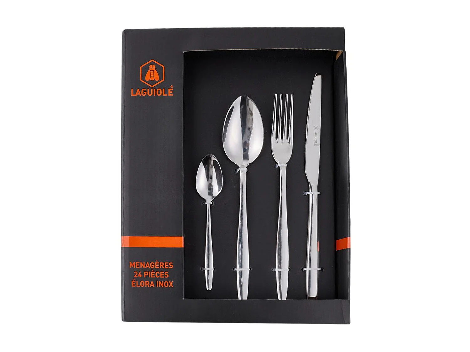 Ménagère 24 pièces - "Cléa inox"