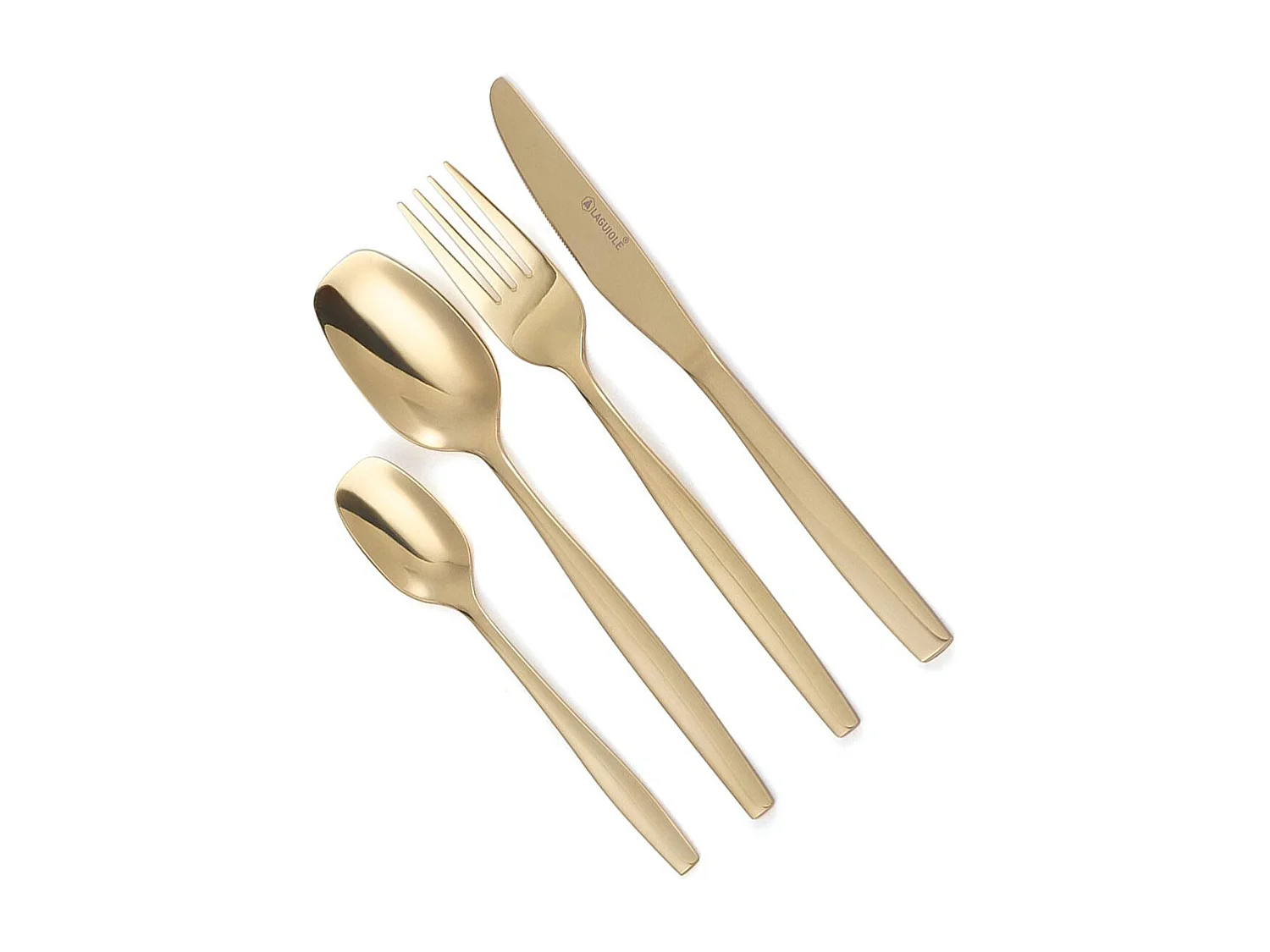 Ménagère 24 pièces - "Elora champagne"