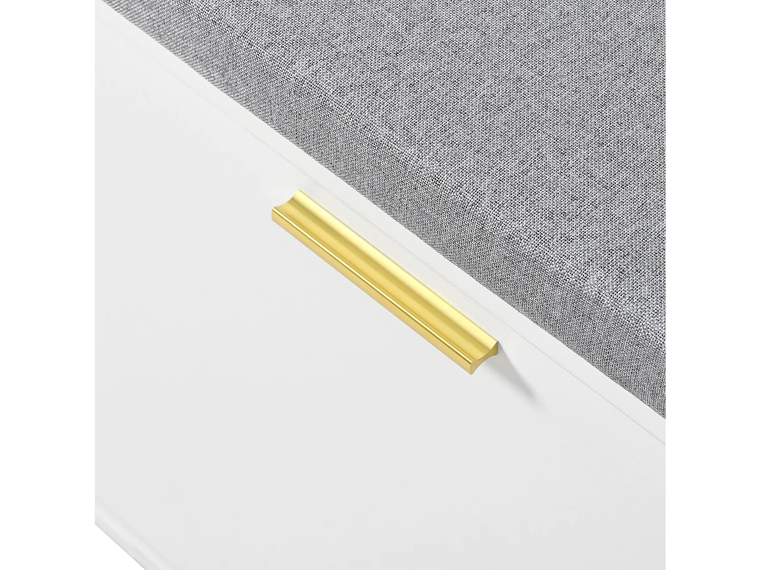 Ensemble vestiaire d'entrée 150x36x180cm - avec 4 portes et 1 tiroir - avec miroir et meuble à chaussures - avec crochet - Blanc