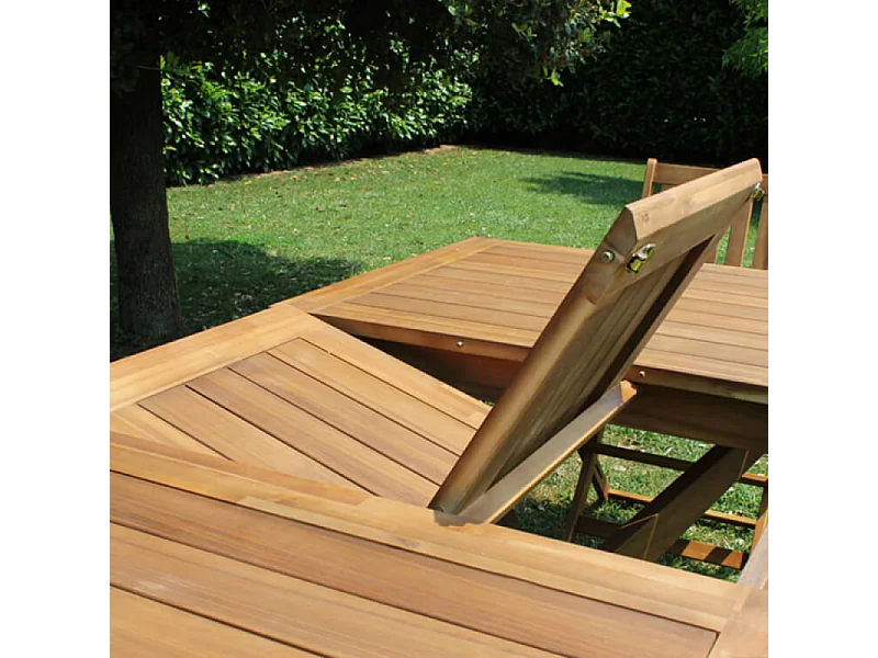 AKAZIENHOLZTISCH BALI 150/200x90 cm