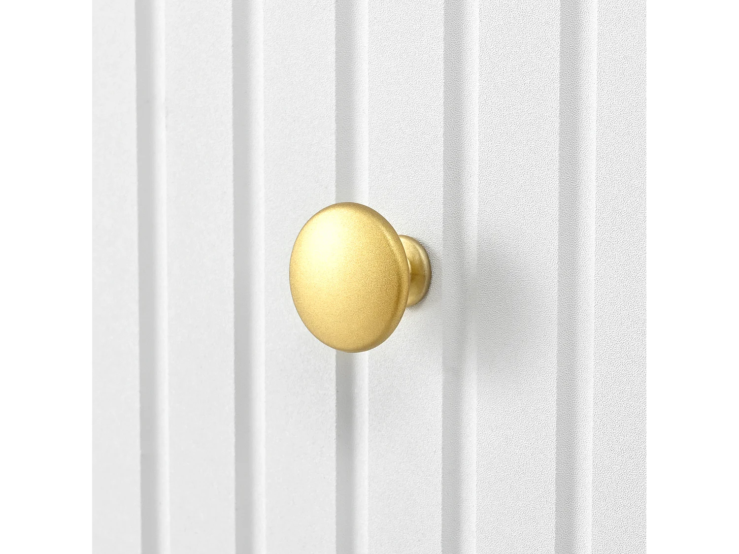 Meuble de bar de cuisine extensible - et rotation à 360° - avec prise - avec espace de rangement et éclairage LED - avec étagères latérales - Blanc