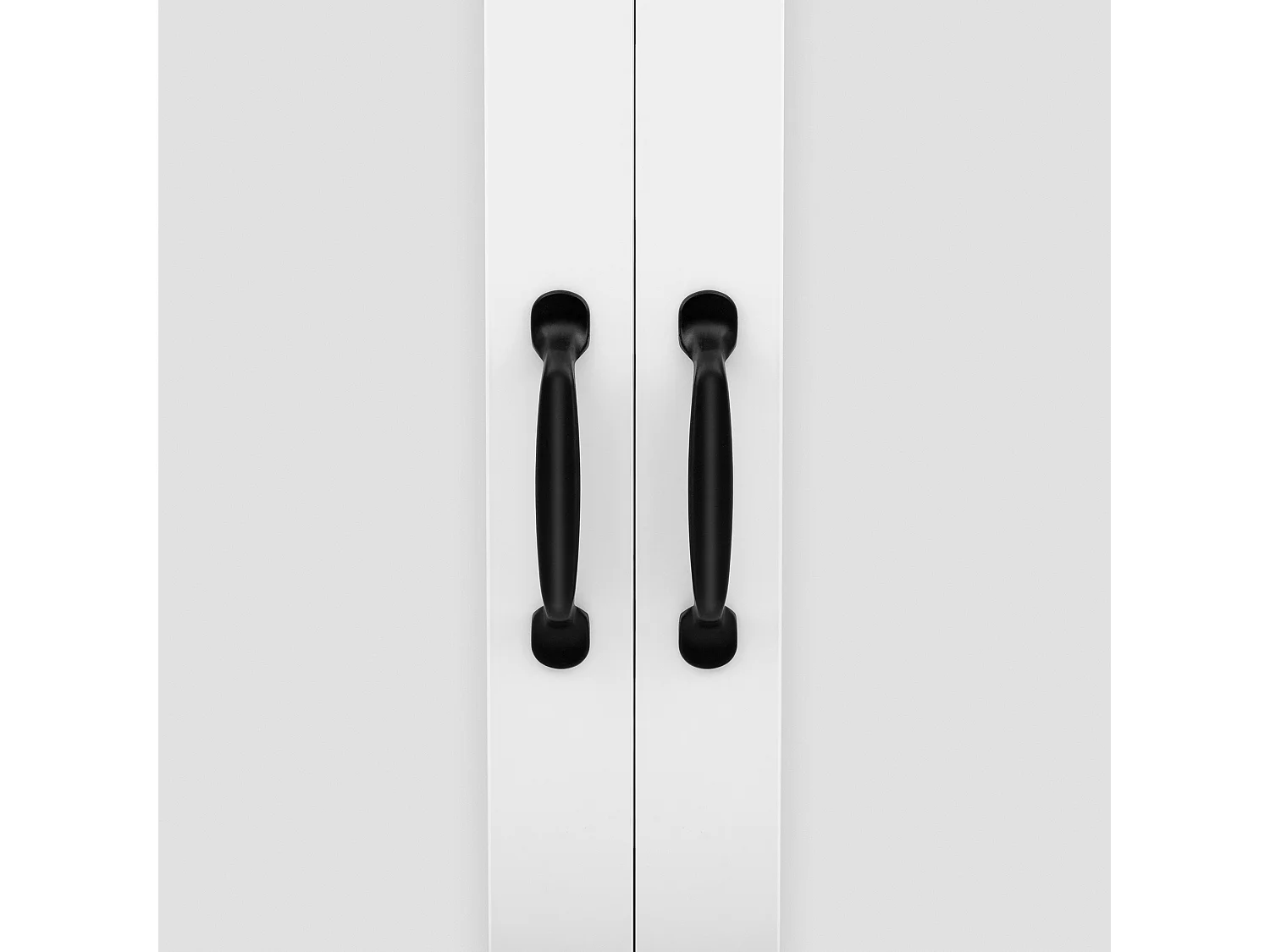 Buffet moderne 115x40x87cm - avec 3 portes et 1 tiroir - avec étagère à épices - blanc + naturel