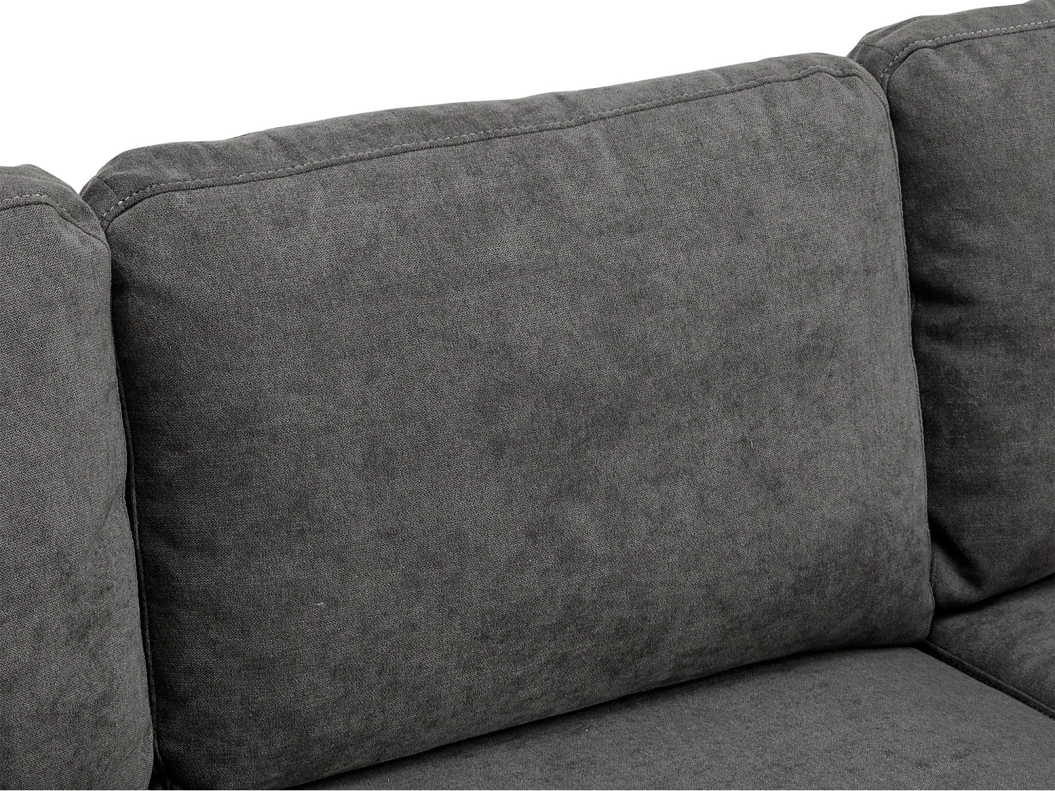 Clavio - Canapé Convertible 3 Places d’Angle – Rangement, USB, Tissu Oxford – Idéal pour Studio/Appartement