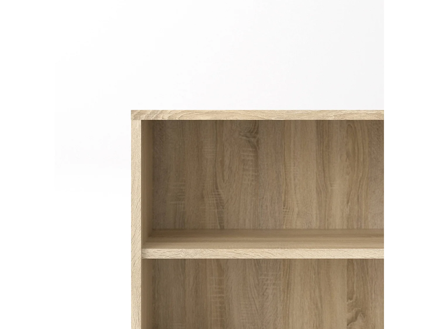 Dterlizz boekenkast, Kantoorplank, Boekenkast, Bibliotheek, 89x40 h113 cm, Eiken