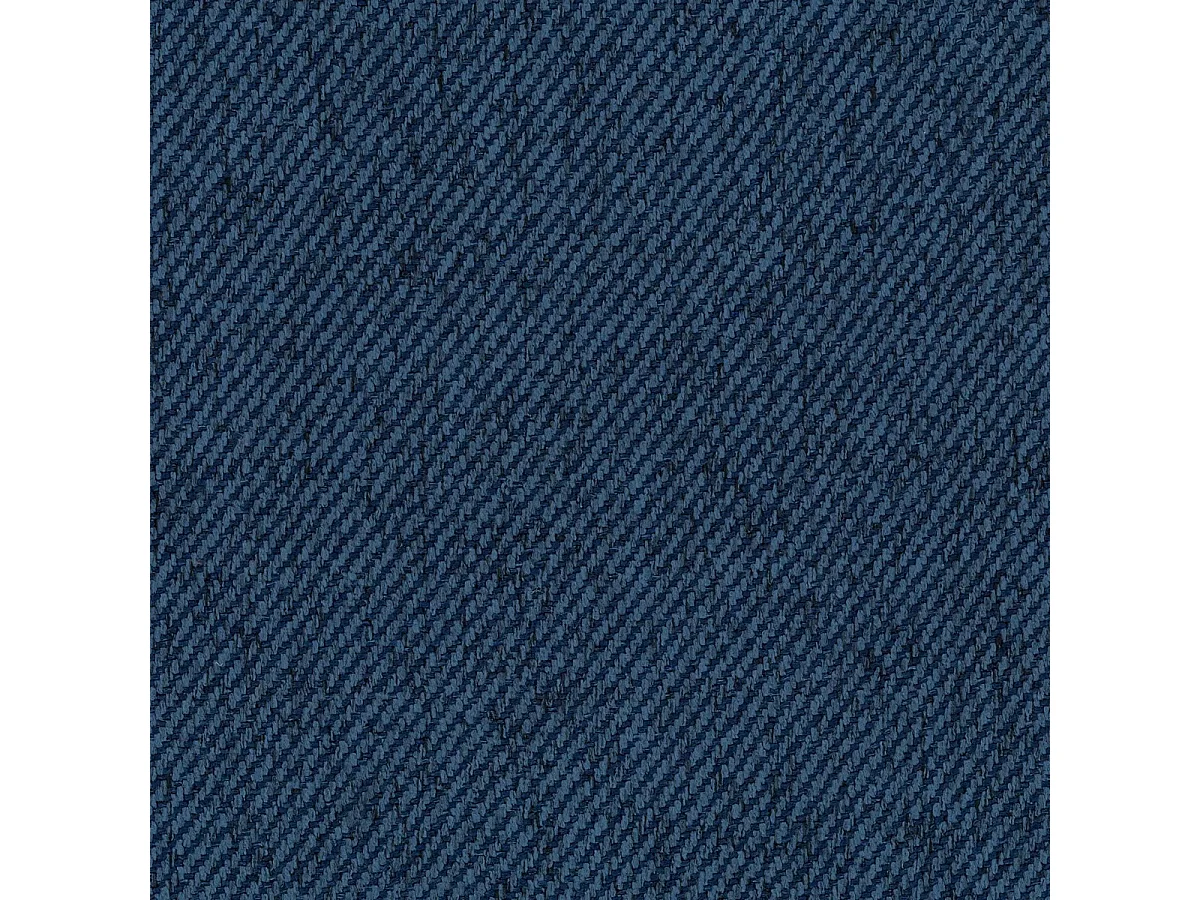 Hoekbank NORVI van fluweel met slaapfunctie Blau