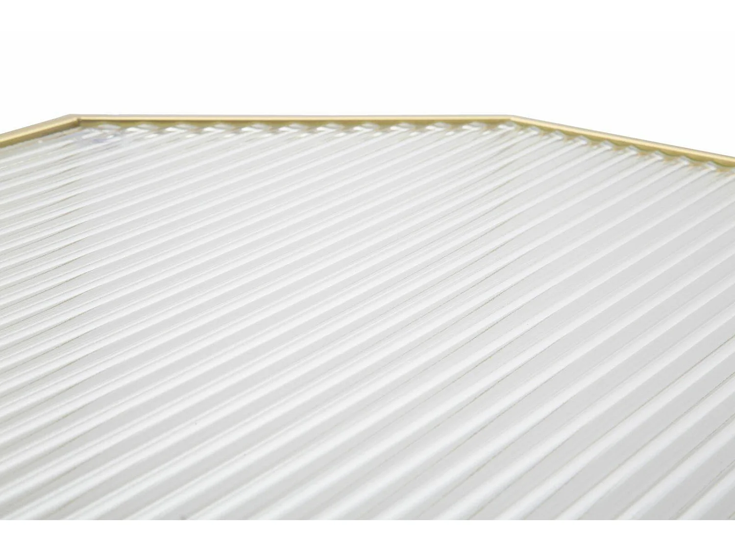Wohnzimmertisch George, Niedriger Wohnzimmertisch, Kaffeeregal, Couchtisch für Sofa, Gold, 50x46 h100 cm